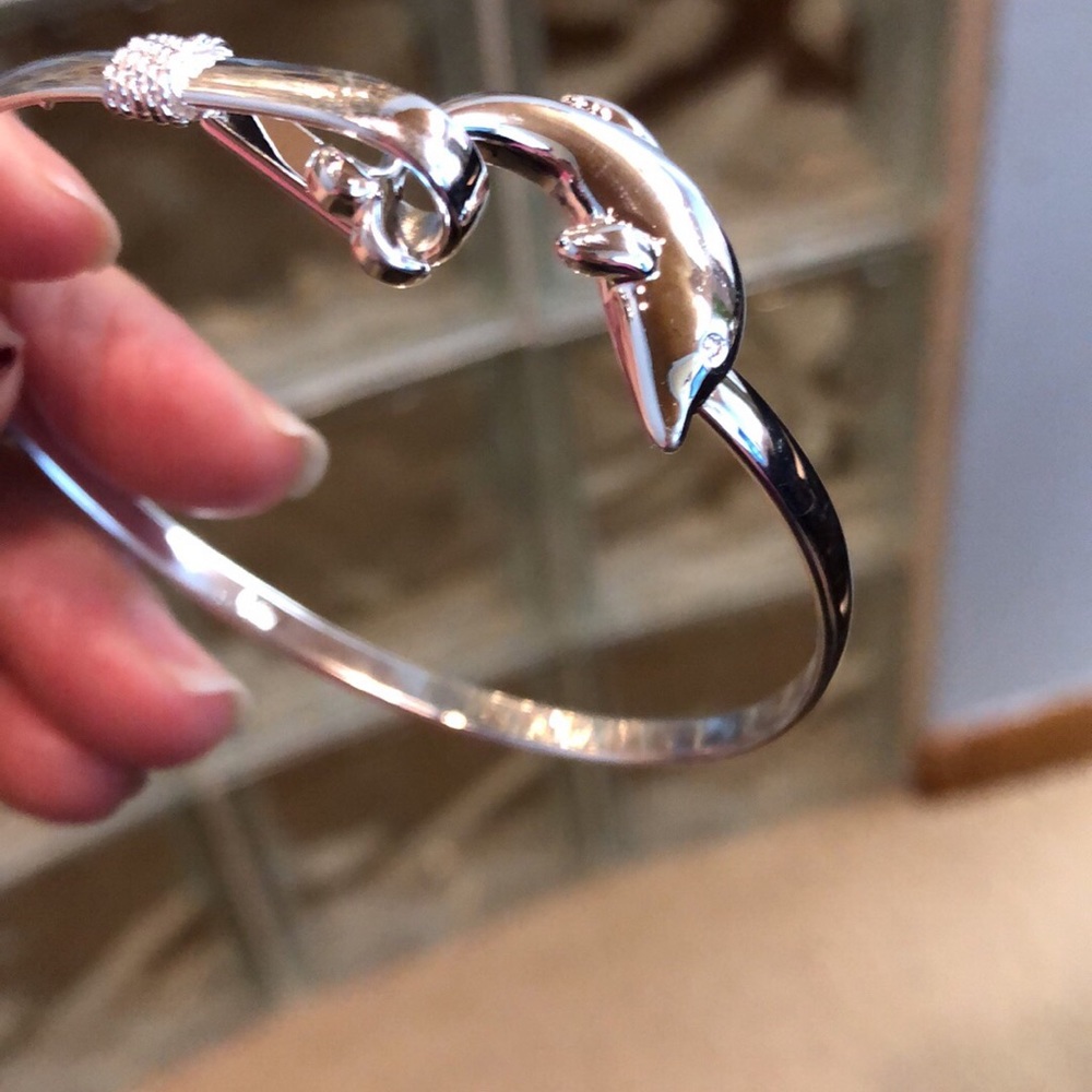 Silver dolphin bracelet 925